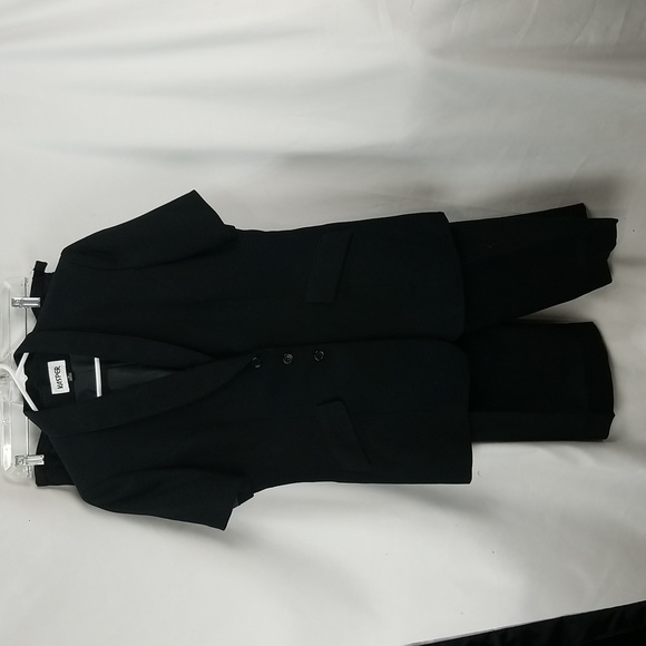Kasper 2 pc pant suit black - Picture 1 of 12